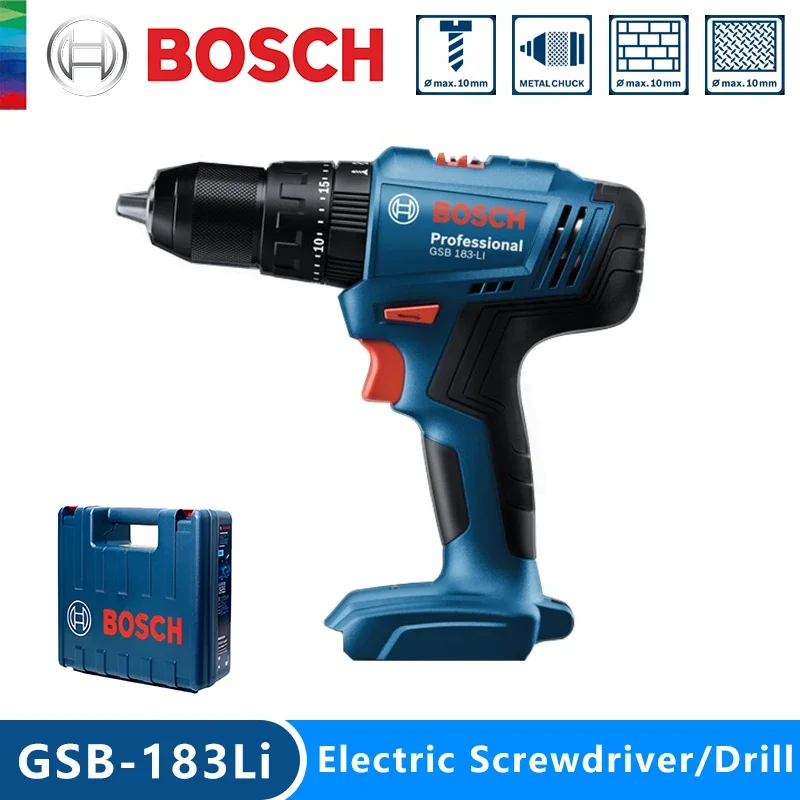 Bosch GSB 183-LI 18V Brushless - đánh giá và giá Bosch Drill Gsb 18V