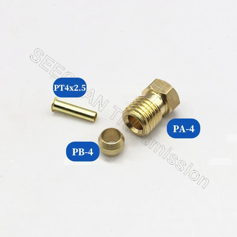 4mm 6mm 8mm OD Brass Compressi - đánh giá và giá Compression Fitting Brass