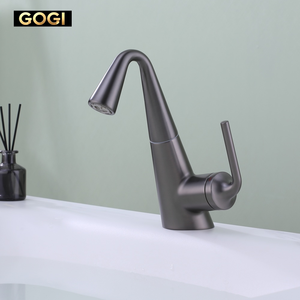 GOGI Gunmetal Gray Solid Brass - đánh giá và giá Basin Mixer Cartridge