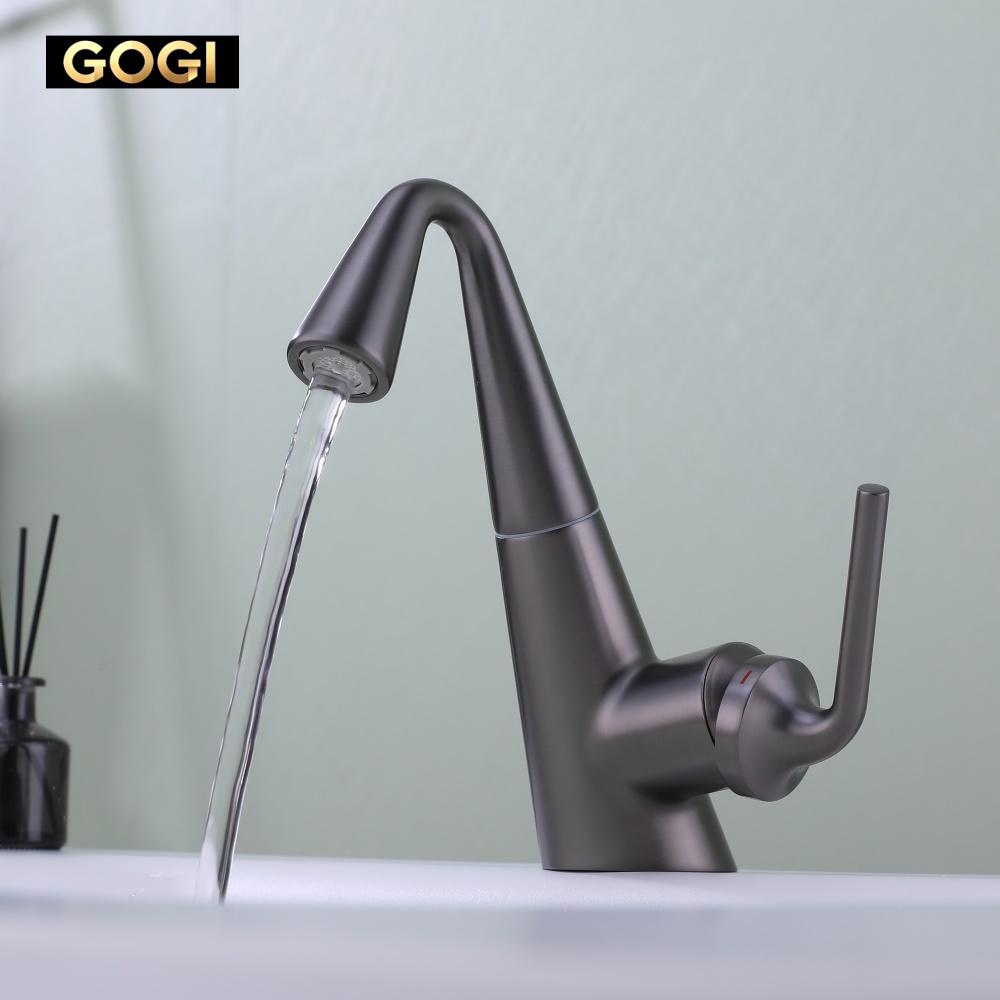 GOGI Gunmetal Gray Solid Brass - đánh giá và giá Basin Mixer Cartridge