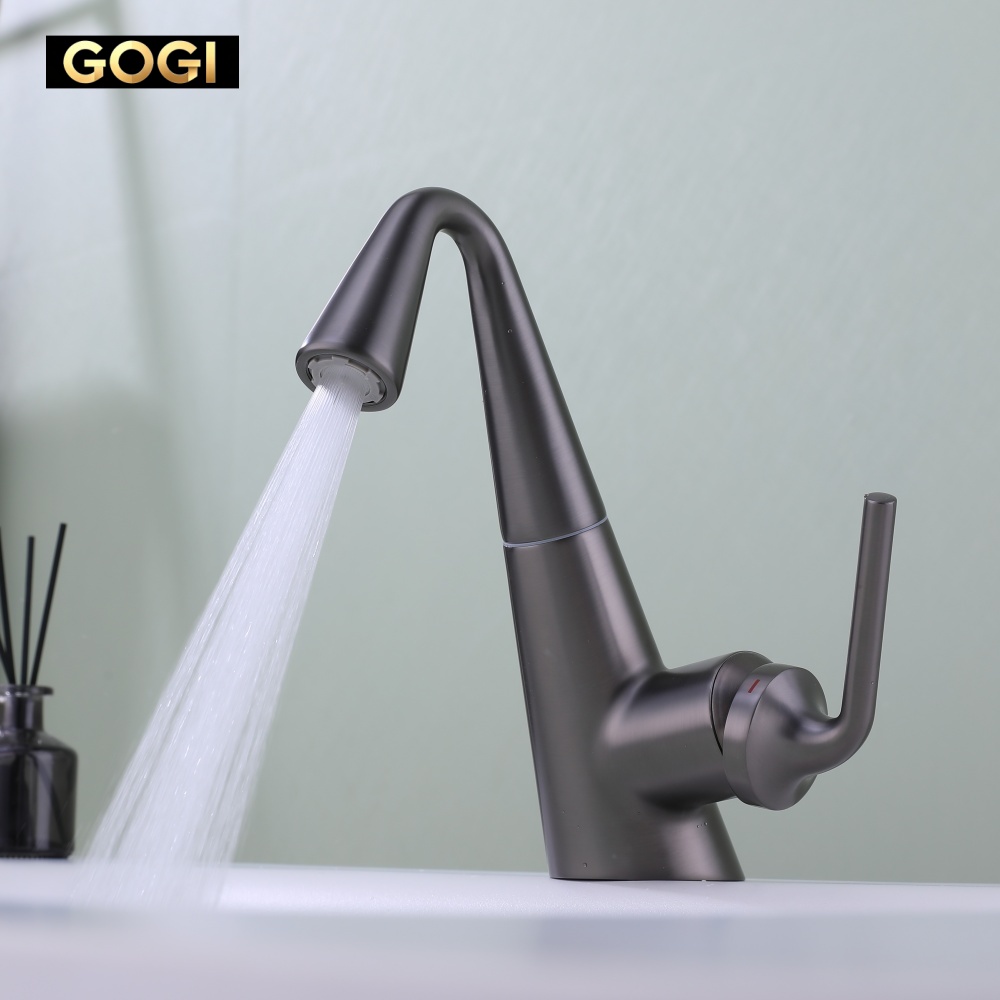 GOGI Gunmetal Gray Solid Brass - đánh giá và giá Basin Mixer Cartridge