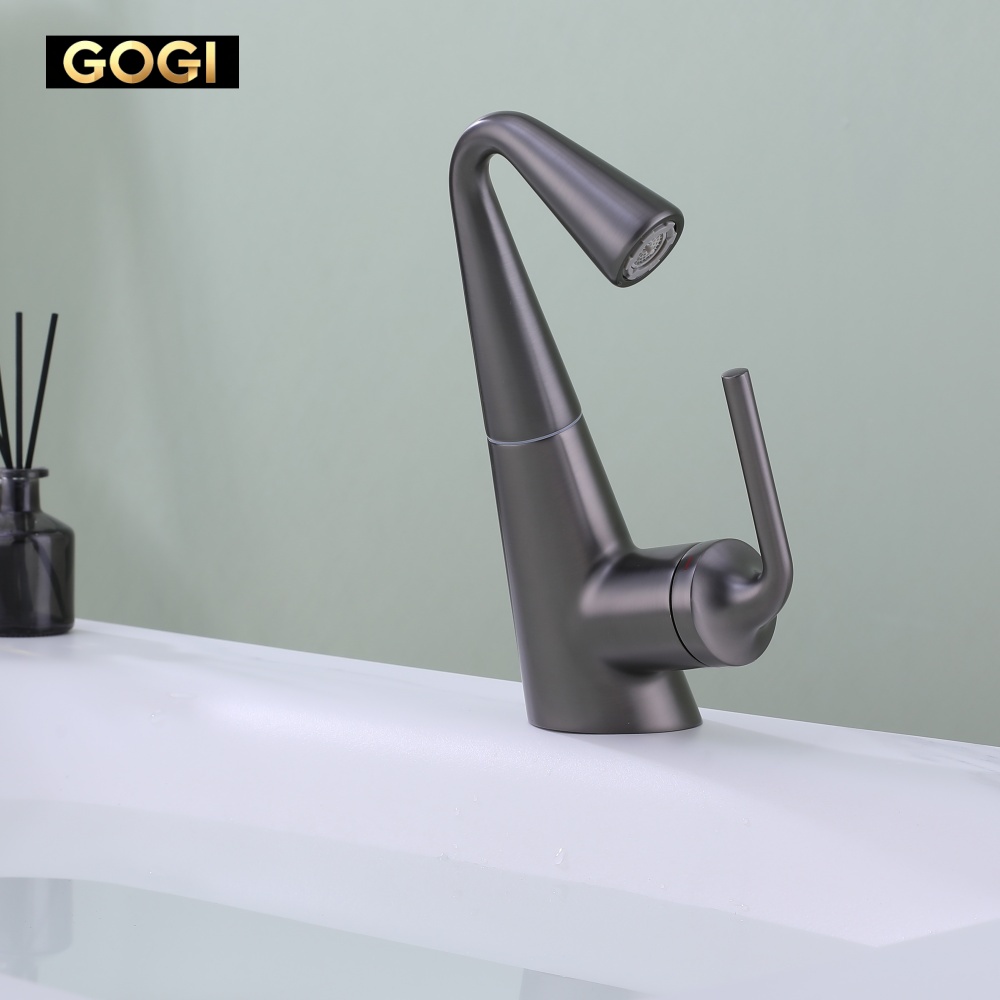 GOGI Gunmetal Gray Solid Brass - đánh giá và giá Basin Mixer Cartridge