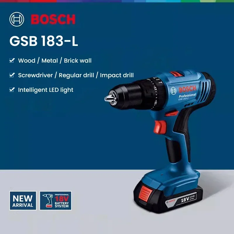 Bosch GSB183-LI 18V Cordless I - đánh giá và giá Bosch Drill Gsb 18V