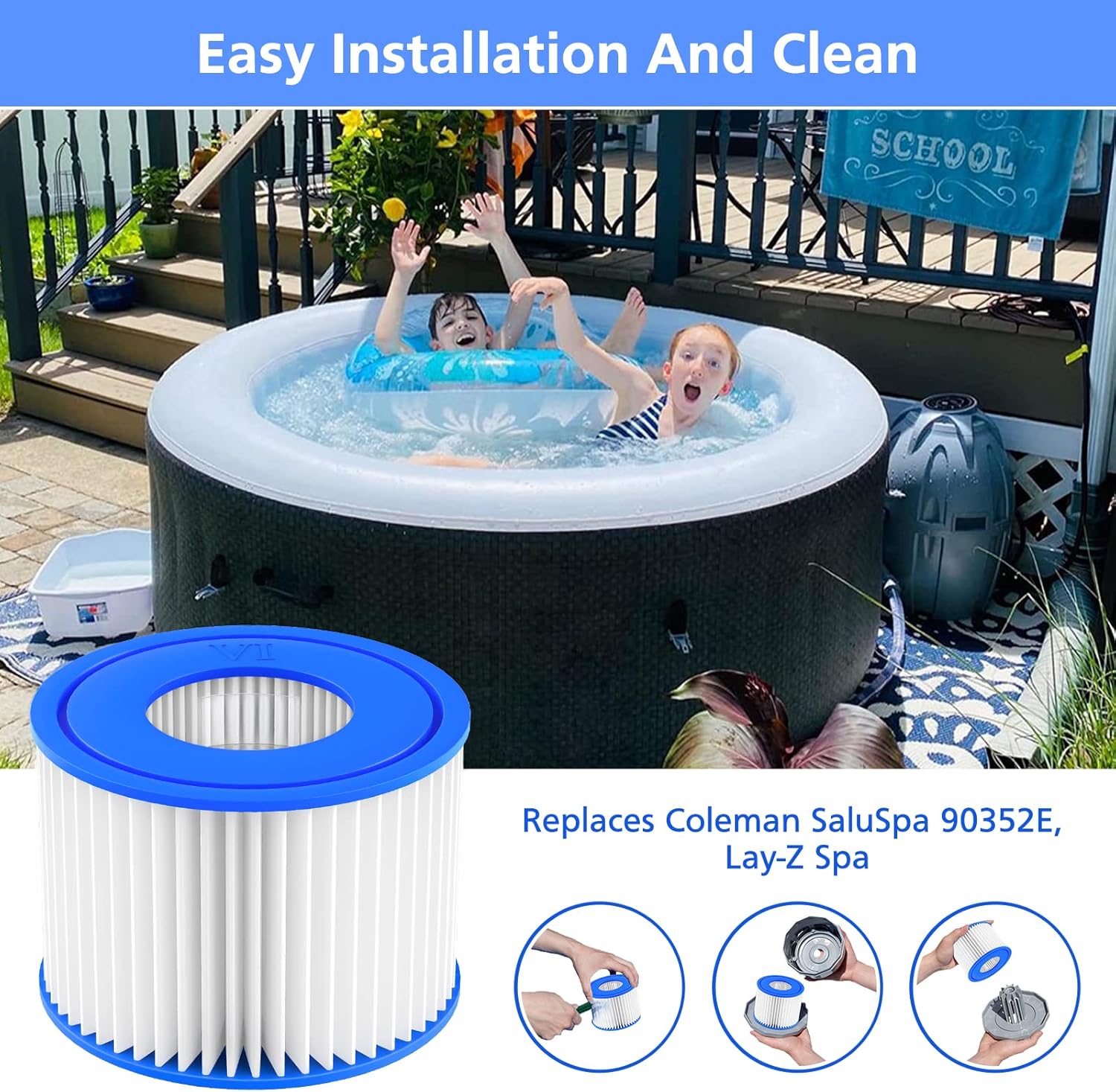 Hot Tub Filter VI, Spa Filter  - đánh giá và giá Basin Mixer Cartridge
