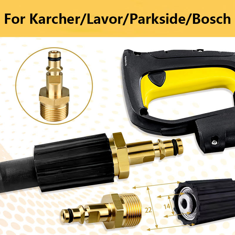 High Pressure Washer Adapter M - đánh giá và giá Compression Fitting Brass